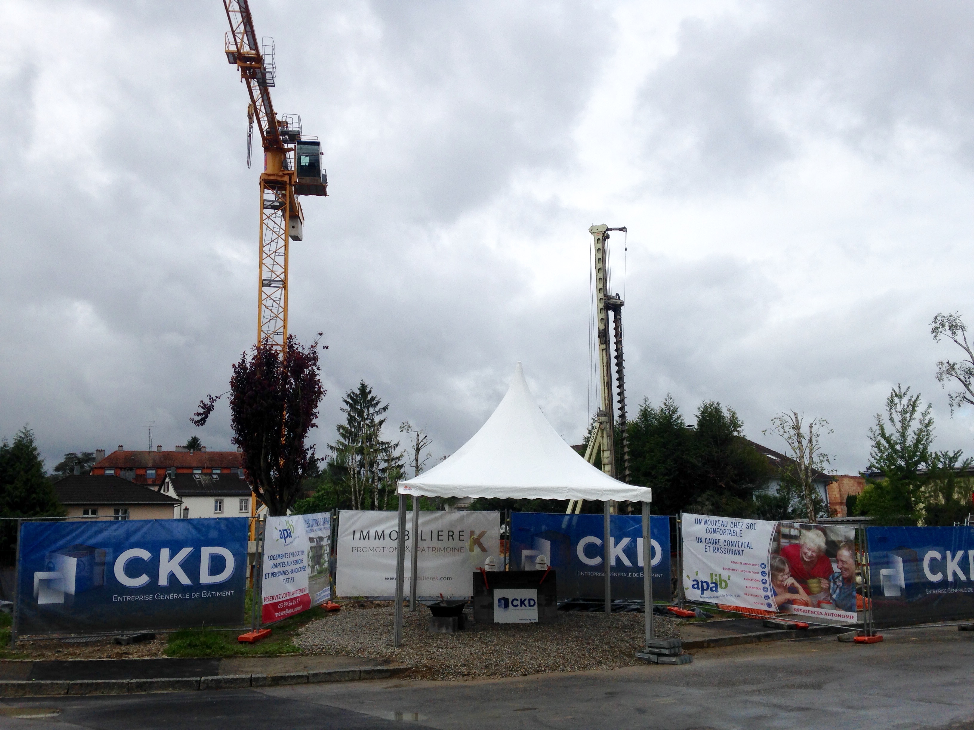 CKD, en charge des travaux TCE de la résidence Les Jardins de Daphné à Riedisheim